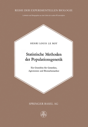 Statistische Methoden der Populationsgenetik von LeRoy,  H.