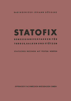 Statofix von Gödderz,  Johann