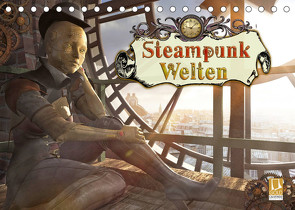 Steampunk Welten (Tischkalender 2023 DIN A5 quer) von Schröder,  Karsten