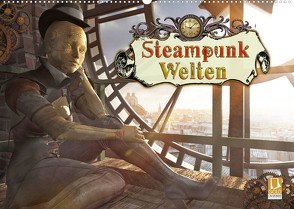 Steampunk Welten (Wandkalender 2023 DIN A2 quer) von Schröder,  Karsten