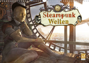 Steampunk Welten (Wandkalender 2023 DIN A3 quer) von Schröder,  Karsten