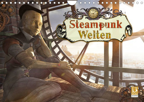 Steampunk Welten (Wandkalender 2023 DIN A4 quer) von Schröder,  Karsten