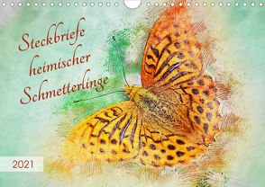 Steckbriefe heimischer Schmetterlinge (Wandkalender 2021 DIN A4 quer) von Frost,  Anja