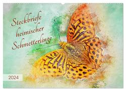 Steckbriefe heimischer Schmetterlinge (Wandkalender 2024 DIN A2 quer), CALVENDO Monatskalender von Frost,  Anja