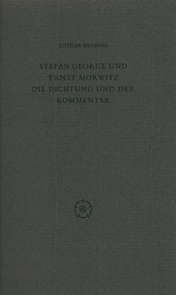 Stefan George und Ernst Morwitz von Helbing,  Lothar