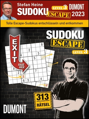 Stefan Heine ESCAPE Sudoku Level 3 2023 – Tagesabreißkalender – 11,8×15,9 – Rätselkalender – Knobelkalender von Heine,  Stefan