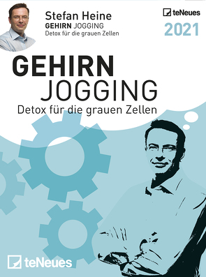 Stefan Heine Gehirnjogging 2021 Tagesabreißkalender – 11,8×15,9 – Rätselkalender – Knobelkalender – Tischkalender von Heine,  Stefan