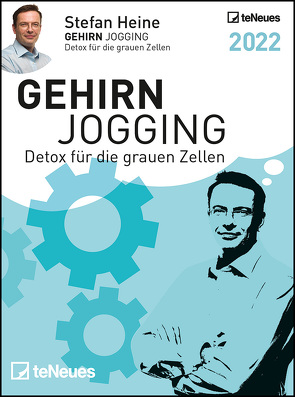 Stefan Heine Gehirnjogging 2022 Tagesabreißkalender – 11,8×15,9 – Rätselkalender – Knobelkalender – Tischkalender von Heine,  Stefan