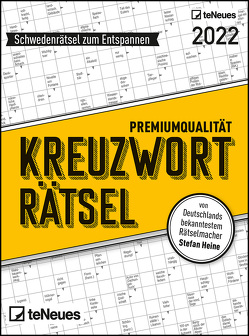 Stefan Heine Kreuzworträtsel 2022 Tagesabreißkalender – 11,8×15,9 – Rätselkalender – Knobelkalender – Tischkalender von Heine,  Stefan