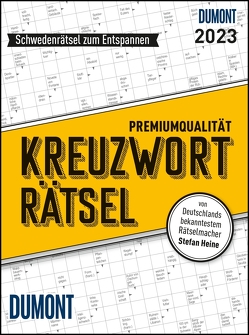 Stefan Heine Kreuzworträtsel 2023 Tagesabreißkalender – 11,8×15,9 – Rätselkalender – Knobelkalender – Tischkalender von Heine,  Stefan