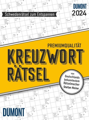 Stefan Heine Kreuzworträtsel 2024 Tagesabreißkalender – 11,8×15,9 – Rätselkalender – Knobelkalender – Tischkalender von Stefan Heine