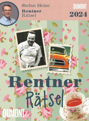 Stefan Heine Rentnerrätsel 2024 – Tagesabreißkalender – 11,8×15,9 – Rentnerkalender – Rentnerrätsel – Rätselkalender von Stefan Heine