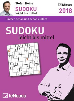 Stefan Heine Sudoku leicht bis mittel 2018 Tagesab von Heine,  Stefan