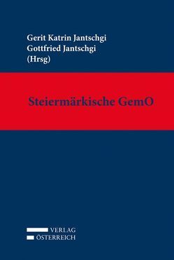 Steiermärkische GemO von Jantschgi,  Gerit Katrin, Jantschgi,  Gottfried