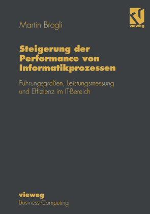 Steigerung der Performance von Informatikprozessen von Biolley,  Serge, Brecht,  Leo, Brogli,  Martin, Heinzer,  Richard, Martensson,  Per-Anders, Österle,  Hubert, Pfammatter,  Kurt