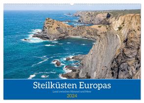 Steilküsten Europas (Wandkalender 2024 DIN A2 quer), CALVENDO Monatskalender von Janietz,  Dietmar