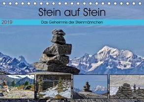 Stein auf Stein. Das Geheimnis der Steinmännchen (Tischkalender 2019 DIN A5 quer) von Michel,  Susan