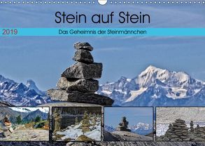 Stein auf Stein. Das Geheimnis der Steinmännchen (Wandkalender 2019 DIN A3 quer) von Michel,  Susan