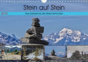 Stein auf Stein. Das Geheimnis der Steinmännchen (Wandkalender 2019 DIN A4 quer) von Michel,  Susan