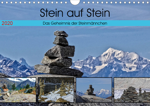 Stein auf Stein. Das Geheimnis der Steinmännchen (Wandkalender 2020 DIN A4 quer) von Michel,  Susan