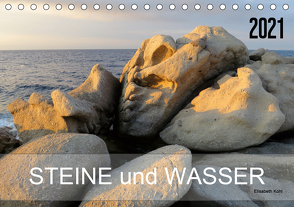 Steine und Wasser (Tischkalender 2021 DIN A5 quer) von ElKohl