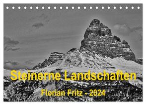 Steinerne Landschaften in Südtirol (Tischkalender 2024 DIN A5 quer), CALVENDO Monatskalender von Fritz,  Florian