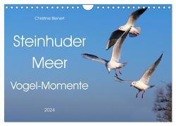 Steinhuder Meer, Vogel-Momente (Wandkalender 2024 DIN A4 quer), CALVENDO Monatskalender von Bienert,  Christine