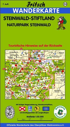 Steinwald-Stiftland von Fritsch Landkartenverlag