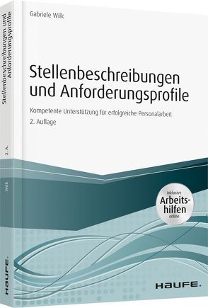 Stellenbeschreibungen und Anforderungsprofile von Wilk,  Gabriele