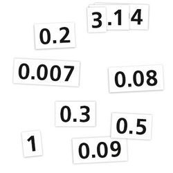 Stellenwertkarten Dezimalzahlen von Autorenteam
