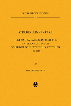 Sterbfallinventare von Denkler,  Markus