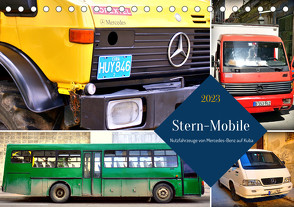 Stern-Mobile – Nutzfahrzeuge von Mercedes-Benz auf Kuba (Tischkalender 2023 DIN A5 quer) von von Loewis of Menar,  Henning