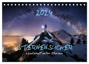 Sternensucher – Landschaft unter Sternen (Tischkalender 2024 DIN A5 quer), CALVENDO Monatskalender von Nicholas Roemmelt,  Dr.