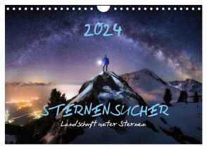 Sternensucher – Landschaft unter Sternen (Wandkalender 2024 DIN A4 quer), CALVENDO Monatskalender von Nicholas Roemmelt,  Dr.