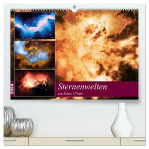 Sternenwelten (hochwertiger Premium Wandkalender 2024 DIN A2 quer), Kunstdruck in Hochglanz von Glimm,  Simon