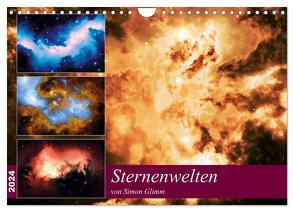 Sternenwelten (Wandkalender 2024 DIN A4 quer), CALVENDO Monatskalender von Glimm,  Simon