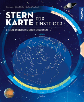 Sternkarte für Einsteiger von Hahn,  Hermann-Michael, Weiland,  Gerhard