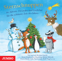 Sternschnuppen im Advent. 24 Lieder und Geschichten für die schönste Zeit des Jahres von Goeschl,  Bettina, Nachtmann,  Julia, Nagel,  Rolf