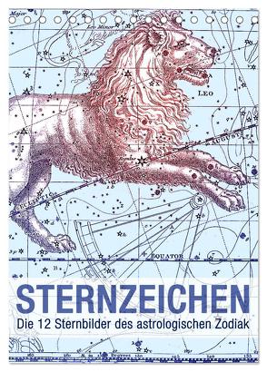 Sternzeichenkalender (Tischkalender 2024 DIN A5 hoch), CALVENDO Monatskalender von Layout Babette Reek,  bilwissedition, 