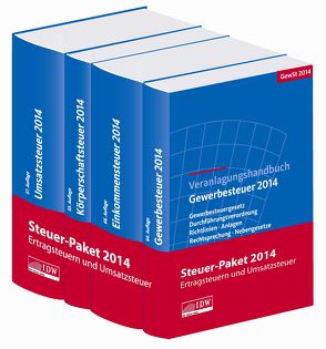 Steuer-Paket 2014: Ertragsteuern und Umsatzsteuer von Boveleth,  Karl-Heinz, Brandenberg,  Hermann, Lennartz,  Manfred, Schmitz,  Georg, van Lishaut,  Ingo, Verweyen,  Barbara, Widmann,  Werner