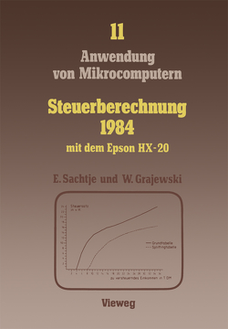 Steuerberechnung 1984 mit dem Epson HX-20 von Sachtje,  Eduard