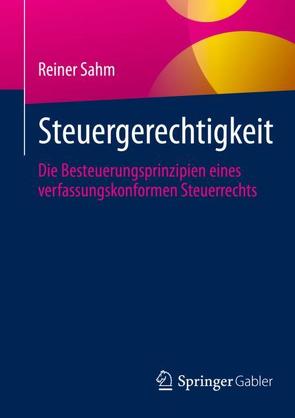 Steuergerechtigkeit von Sahm,  Reiner