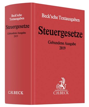 Steuergesetze Gebundene Ausgabe 2019