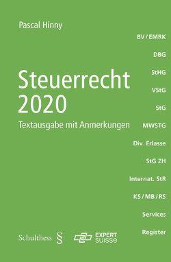 Steuerrecht 2020 (PrintPlu§) von Hinny,  Pascal