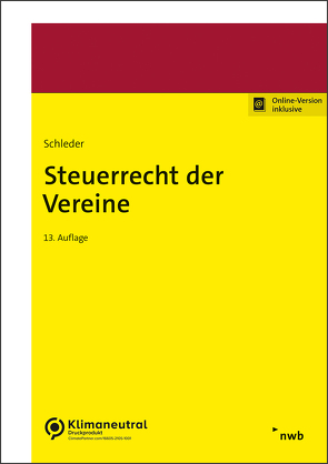 Steuerrecht der Vereine von Beyme,  Simon, Duda,  Bernadette, Emser,  Carina, Feierabend,  Arlett, Oechler,  Sandra, Schleder,  Herbert