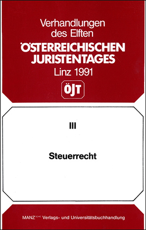 Steuerrecht – Steuerreform II Umwandlungssteuerrecht