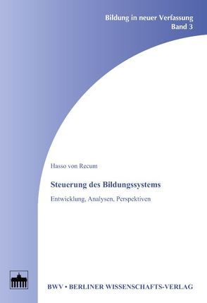 Steuerung des Bildungssystems von Recum,  Hasso von