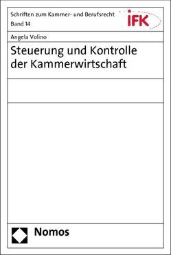 Steuerung und Kontrolle der Kammerwirtschaft von Volino,  Angela