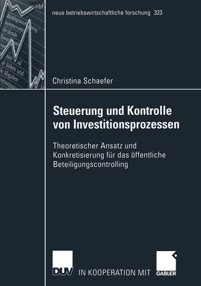 Steuerung und Kontrolle von Investitionsprozessen von Schaefer,  Christina