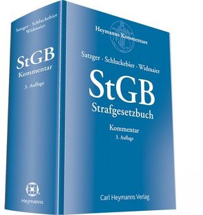 StGB von Satzger,  Helmut, Schluckebier,  Wilhelm, Wiedmaier,  Gunter